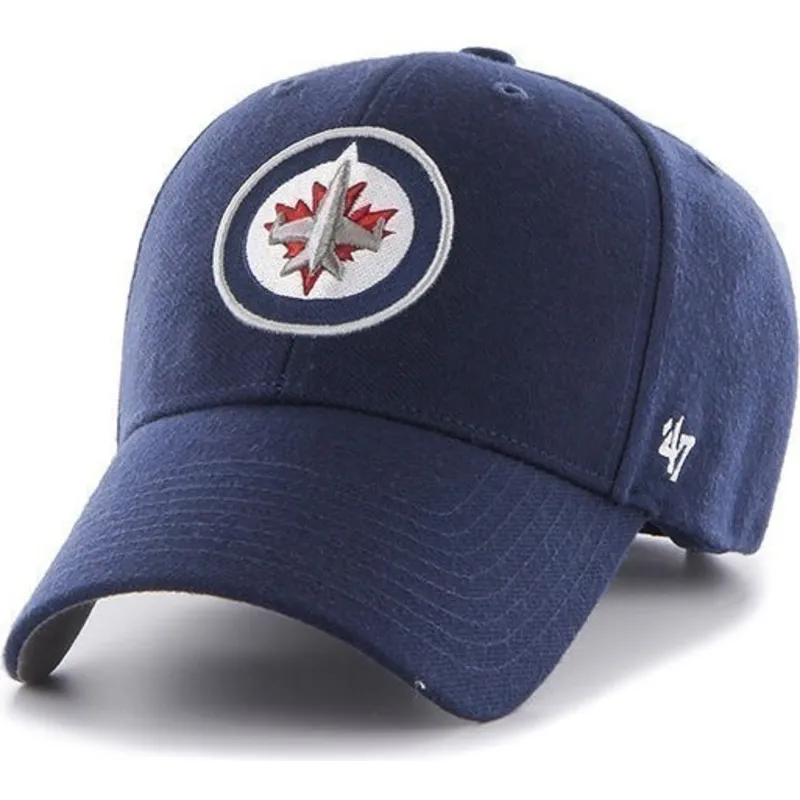 keps-med-bojd-skarm-marinbla-nhl-winnipeg-jets-fran-47-brand