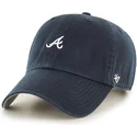 marinbla-bojd-skarmkeps-med-litet-mlb-atlanta-braves-logotyp-fran-47-brand