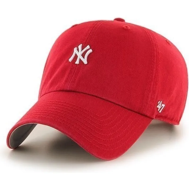 kepsar-curva-rod-justerbart-band-pequeno-fran-new-york-yankees-mlb-av-47-brand