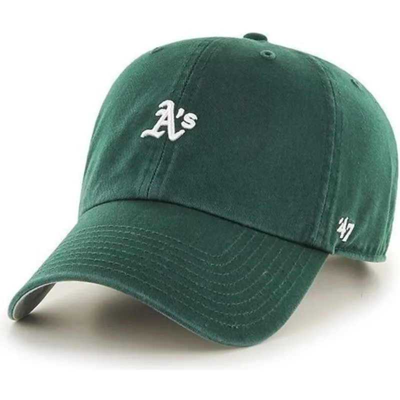 kepsar-curva-gron-justerbart-band-pequeno-fran-oakland-athletics-mlb-av-47-brand