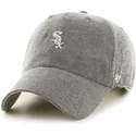 gra-keps-med-bojd-skarm-och-liten-mlb-chicago-white-sox-logga-fran-47-brand