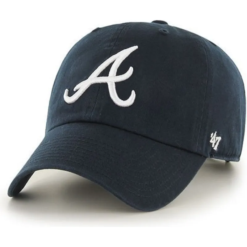 kepsar-curva-marinbla-justerbart-band-frontal-fran-atlanta-braves-mlb-av-47-brand