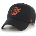 svart-kurvskarmkeps-med-mlb-baltimore-orioles-logga-fran-47-brand