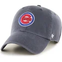 morkbla-bojd-skarmkeps-med-mlb-chicago-cubs-logotyp-fran-47-brand