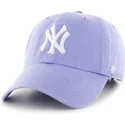 47-brand-lila-bojd-skarmkeps-med-stort-mlb-new-york-yankees-frontlogo