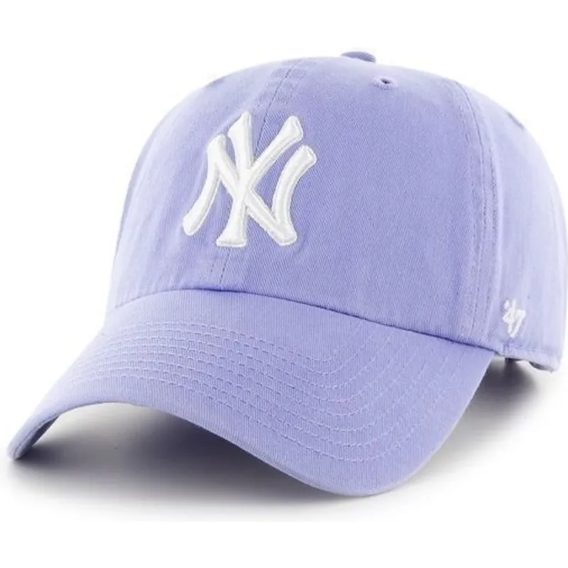 kepsar-curva-violett-justerbart-band-frontal-grande-fran-new-york-yankees-mlb-av-47-brand