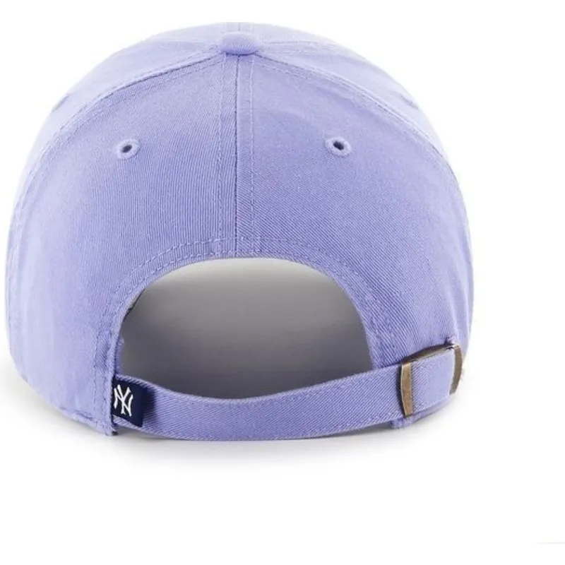 kepsar-curva-violett-justerbart-band-frontal-grande-fran-new-york-yankees-mlb-av-47-brand