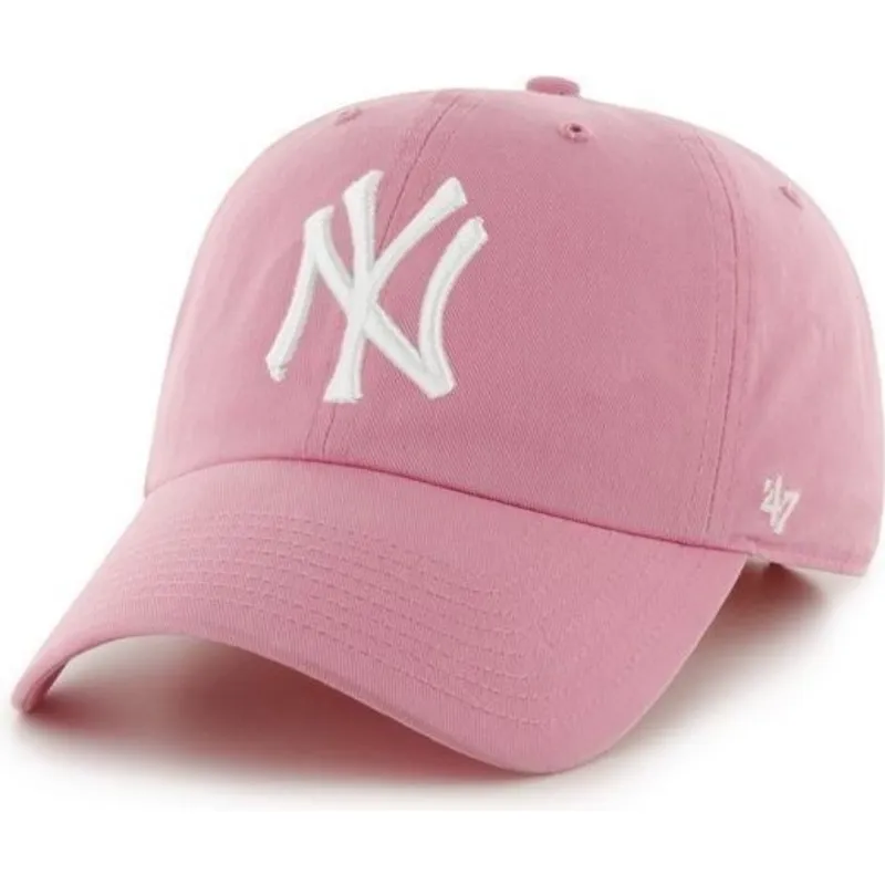 kepsar-curva-rosa-justerbart-band-frontal-grande-fran-new-york-yankees-mlb-av-47-brand