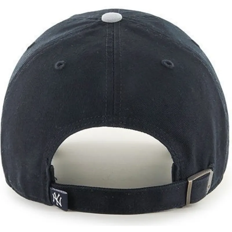 kepsar-curva-svart-justerbart-band-frontal-grande-fran-new-york-yankees-mlb-av-47-brand