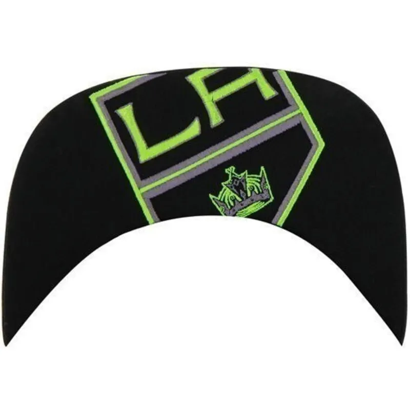 kepsar-plana-svart-snapback-frontal-grande-fran-los-angeles-kings-nhl-av-47-brand