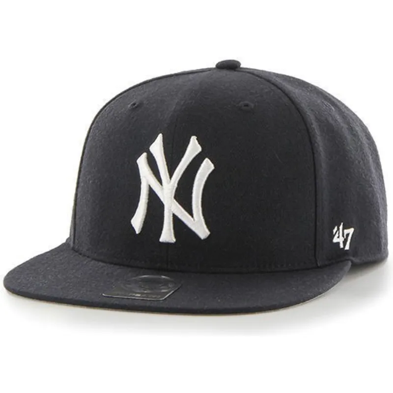 kepsar-plana-marinbla-snapback-for-barn-fran-new-york-yankees-mlb-av-47-brand