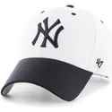 kepsar-curva-vit-justerbart-band-fran-new-york-yankees-mlb-av-47-brand