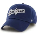 bla-bojd-keps-med-los-angeles-dodgers-bokstavslogga-mlb-clean-up-fran-47-brand