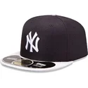 kepsar-plana-marinbla-justerad-59fifty-diamond-era-fran-new-york-yankees-mlb-av-new-era