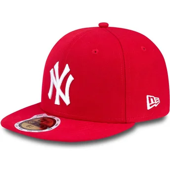 kepsar-plana-rod-justerad-for-barn-59fifty-essential-fran-new-york-yankees-mlb-av-new-era