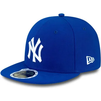 new-era-new-york-yankees-mlb-59fifty-essential-bla-justerbar-platt-keps-for-barn