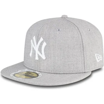 new-era-new-york-yankees-mlb-59fifty-essential-gra-justerbar-platt-keps-for-barn