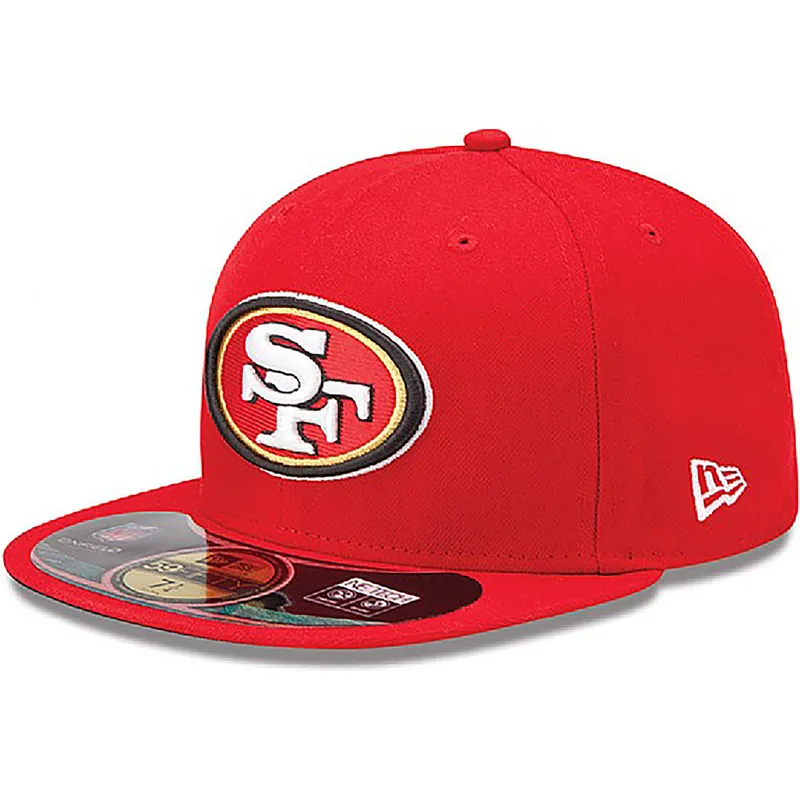 kepsar-plana-rod-justerad-59fifty-authentic-on-field-game-fran-san-francisco-49ers-nfl-av-new-era