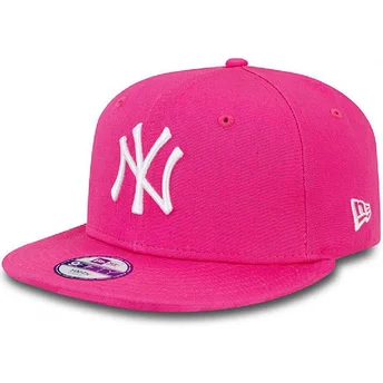 new-york-yankees-mlb-9fifty-essential-rosa-platt-snapback-keps-for-barn-fran-new-era